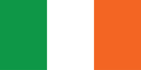 Nationall flag of Ireland. Vector illustration  © Miubewa 