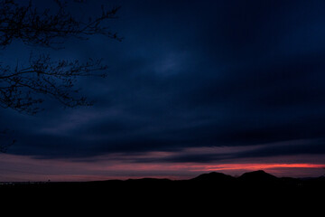 atardecer