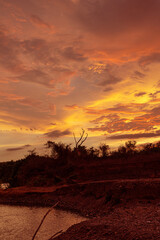 atardecer