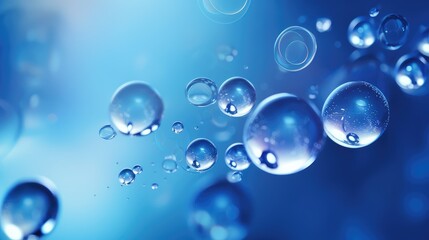 navy blue bubble background