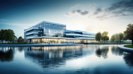 reflection water hospital