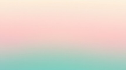 Naklejka premium Gradient Background, Pastel Colors, pale pink blending with soft teal gradient
