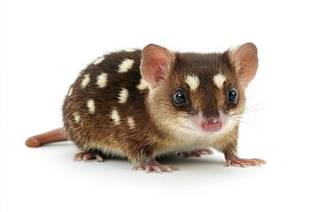 A Close-Up of a Spotted-Tailed Quoll