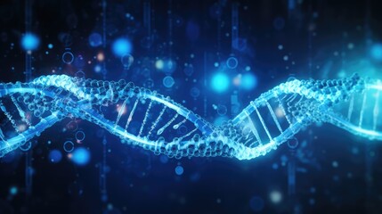 hologram blue science