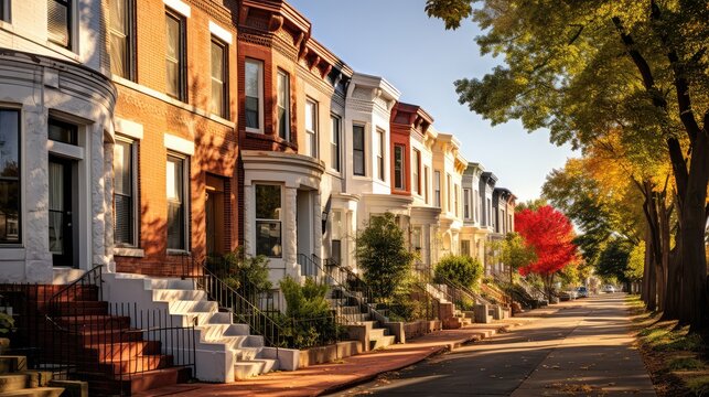 facades washington dc houses