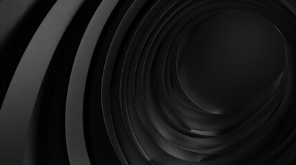 Obraz premium Elegant dark black abstract background for professional presentations and design projects - simple black banner ideal for modern layouts and visuals