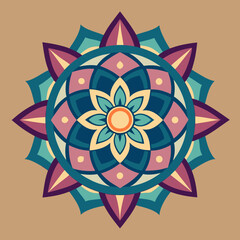 Mandala design vector illustration