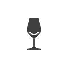 Stemmed port glass vector icon