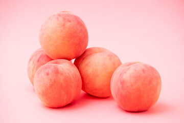 Juicy sweet peaches.
Image of a delicious peach.
