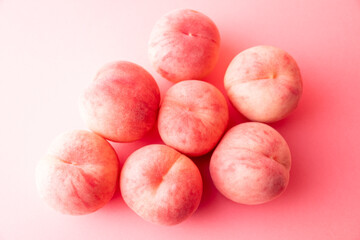 Juicy sweet peaches.
Image of a delicious peach.
