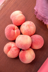 Juicy sweet peaches.
Image of a delicious peach.
