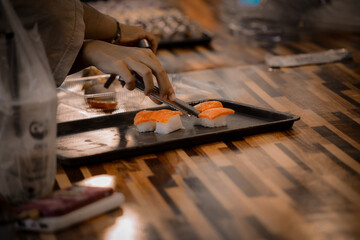 Japan in Thailand, Sushi, Sushi Rolls, Thai Market, Thai Food