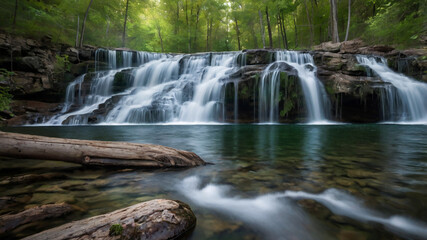 waterfall in the forest