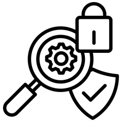 outline humanity icon