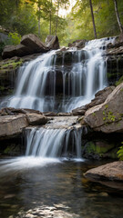 waterfall in the forest