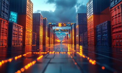 Container Orchestration Platforms, container orchestration platforms within a data center concept with an image depicting Kubernetes clusters, AI, Generative AI