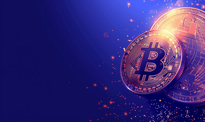 Bitcoin, Virtual Currency, Money, Value, Economy, Computer Network, Virtual, Internet, E-Commerce, Cryptocurrency, Industry, Business, Money, Coin, Money, Asset, Investment