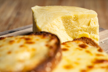 Toasted Cheese on Bread