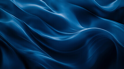 Obraz premium Soft blue waves ripple across a smooth textured surface in a serene setting