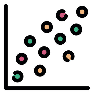 scatter chart icon