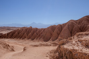 Fototapeta premium Valle de la Luna (Moon Valley), Atacama, Chile.