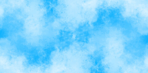 Abstract white and blue color frozen ice surface design background. oft sky blue watercolor sky and clouds, Light blue background with watercolor. gradient light white sky background with clouds.	