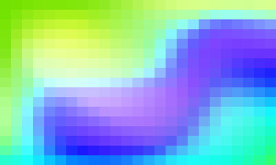 Vector abstract and colorful pixel background