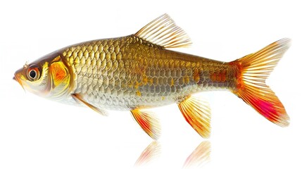 Obraz premium Hardy Carp Species on Transparent Background