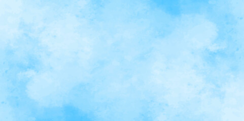 Abstract white and blue color frozen ice surface design background. oft sky blue watercolor sky and clouds, Light blue background with watercolor. gradient light white sky background with clouds.	