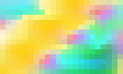 Vector abstract and colorful pixel background