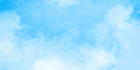 Abstract white and blue color frozen ice surface design background. oft sky blue watercolor sky and clouds, Light blue background with watercolor. gradient light white sky background with clouds.	
