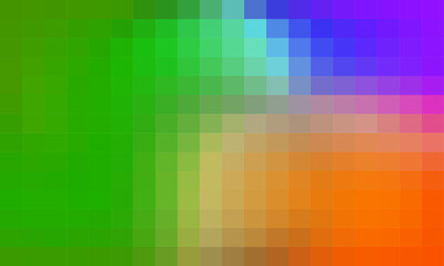 Vector abstract and colorful pixel background