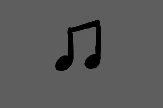 Animated Hand Drawn Music Symbol