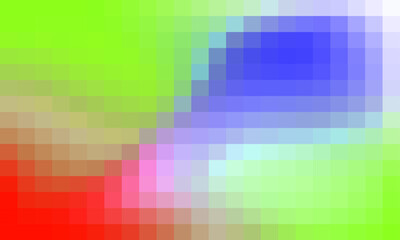 Vector abstract and colorful pixel background