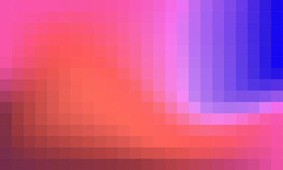 Vector abstract and colorful pixel background