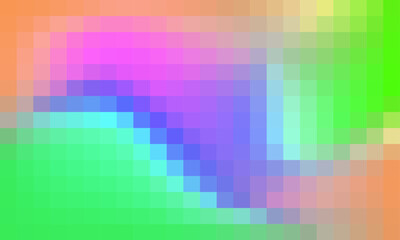 Vector abstract and colorful pixel background