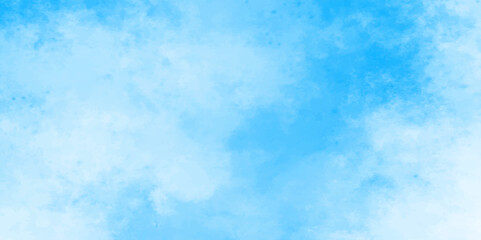 Abstract white and blue color frozen ice surface design background. oft sky blue watercolor sky and clouds, Light blue background with watercolor. gradient light white sky background with clouds.	