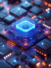 Fototapeta premium computer circuit board