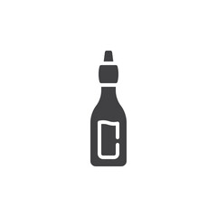 Pour spout bottle vector icon