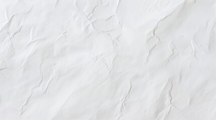 White Crumpled Paper Texture