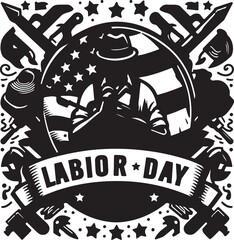 Labor day vector Illustration