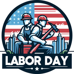 Labor day vector Illustration