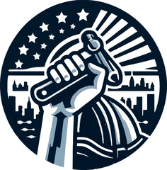 Labor day vector Illustration