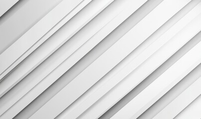 White luxury background with grey shadow diagonal stripes. Light elegant dynamic abstract BG. Trendy geometric neumorphism. Universal minimal 3d sale modern backdrop. deluxe business, Generative AI