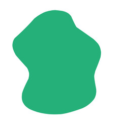 Green Abstract Blobs