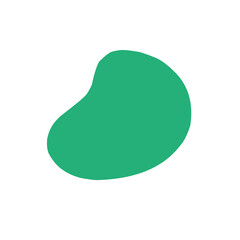 Green Abstract Blobs