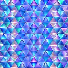 Seamless Iridescent Triangle Pattern for Surface Print. Perfect for: Modern design, Trendy backgrounds