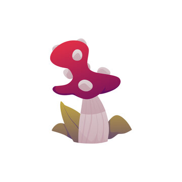 recommend clip art: Fly agaric. Toadstool.