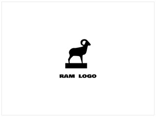RAM LOGO design, vector, icon, illustration ,which contain a brand name or identity .