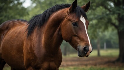 Obraz premium portrait of a horse